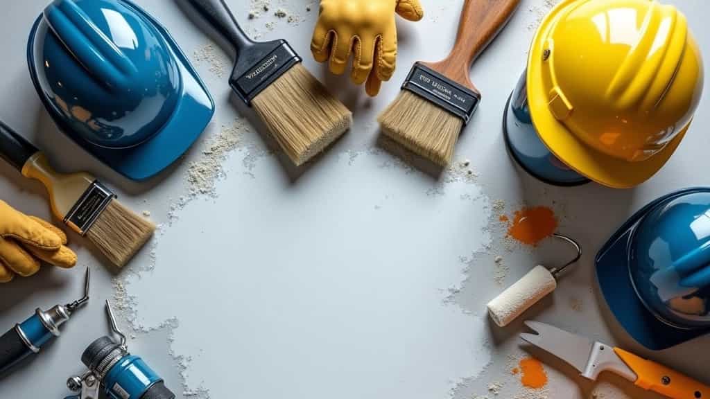 المعدات الأساسية لمشاريع الطلاء الصناعية والبناء